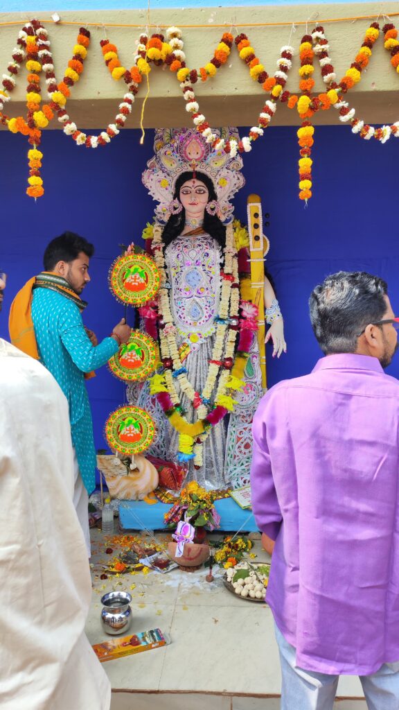 Saraswati pujo